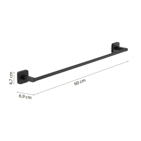 Полотенцедержатель Gedy Tonga TO21/60(14)